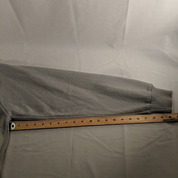 Pride of the West 100% Piltrol Lavender Purple Grey Cardigan Sweater - Picture 9 of 11